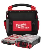 Сумка и органайзер MILWAUKEE PACKOUT, набор из 3 частей 4932499040