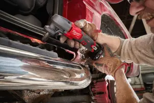 Ножницы высокие по металлу аккумуляторные бесщеточные MILWAUKEE, M12 FNB16-0 (каркас, пылесборник, картонная упаковка) №5