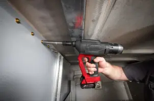 Заклепочник акумуляторний для замкових болтів безщітковий MILWAUKEE M18 ONEFLT-0X, діаметр 4,8-6,4мм (каркас, кліпса на ремінь. №7