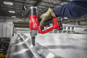 Заклепочник акумуляторний безщітковий MILWAUKEE M18 ONEFPRT-202X, діаметр заклепок 4,8-7,0мм (зарядний.пристрій М12-18 FC, 2 аку №6