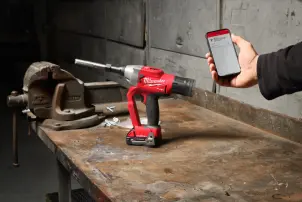 Заклепочник акумуляторний для замкових болтів безщітковий MILWAUKEE, M18 ONEFLT-502X, діаметр заклепок 4,8-6,4мм (зарядний прист №5