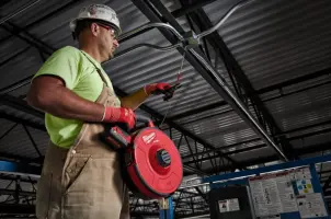Пристрій акумуляторний для протягування кабелю MILWAUKEE, M18 FPFT-202 ST Set, 36м (зарядний пристрій M12-18 FC, 2 акумулятори M №11