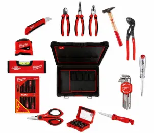 Набор ручного инструмента монтажника PACKOUT MILWAUKEE, (60шт), пластиковый кейс №1