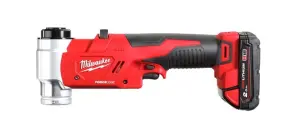 Пробойник гидравлический для отверстий аккумуляторный FORCE LOGIC MILWAUKEE M18 HKP-201CA (зарядное устройство М12-18 С, 1 аккумулятор М №2