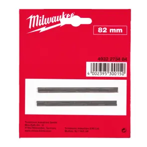 Ножі TCT змінні для електрорубанків MILWAUKEE, двосторонні, 82мм, (2шт) №1