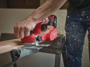 Рубанок акумуляторний MILWAUKEE, M18 BP-0, 82мм (+пилозбірник, кутова та бокова напрямна, картонне пакування) №3