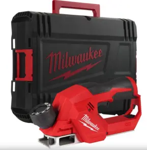 Рубанок акумуляторний безщітковий MILWAUKEE, M12 BLP-0X (каркас+HDкейс) №1