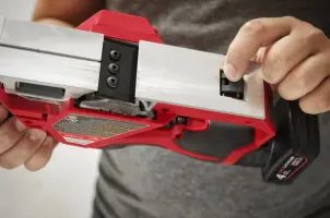 Рубанок аккумуляторный бесщеточный MILWAUKEE, M12 BLP-402X (зарядное устройство С12, 2 аккумулятора М12 В4 4Ач, HDкейс) №13