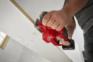 Рубанок аккумуляторный бесщеточный MILWAUKEE, M12 BLP-402X (зарядное устройство С12, 2 аккумулятора М12 В4 4Ач, HDкейс) №17