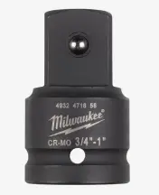 Переходник для головок ShW MILWAUKEE с 3/4" на 1"