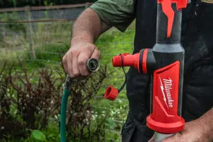 Насос для перекачки води акумуляторний MILWAUKEE, M18 BLSWP-801 (зарядний пристрій M12-18 FC. 1 акумулятор M18 FB8 8Аг) №8