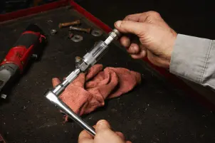 Головка хромована 3/8'' MILWAUKEE, для свічок запалювання, 18мм №2