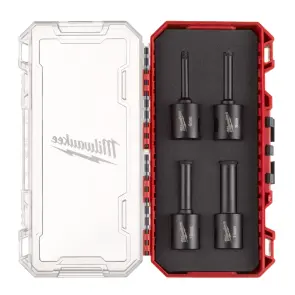 Набір алмазних коронок Diamond Max PACKOUT MILWAUKEE М14, діаметр 6/8/10/14мм (4шт) (сухе свердління) №1