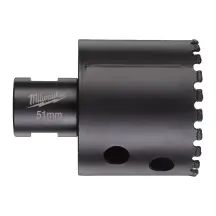 Коронка алмазна Diamond Max MILWAUKEE M14, діаметр 51мм (сухе свердління)