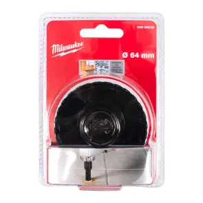Коронка алмазна Diamond Max MILWAUKEE M14, діаметр 64мм (сухе свердління) №2