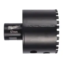 Коронка алмазна Diamond Max MILWAUKEE M14, діаметр 57мм (сухе свердління) в магазині TVOE
