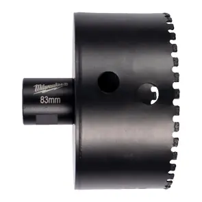 Коронка алмазна Diamond Max MILWAUKEE M14, діаметр 83мм (сухе свердління) №1
