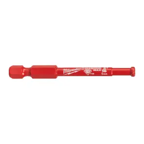 Коронка алмазна Diamond Plus/Max MILWAUKEE, діаметр 5,0мм (1/4'' Hex) (свердління з водою) №1