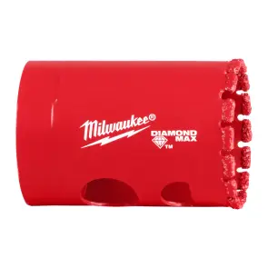 Коронка алмазная Diamond Plus/Max MILWAUKEE, диаметр 35мм (5/8''х18) (сверление с водой) №1