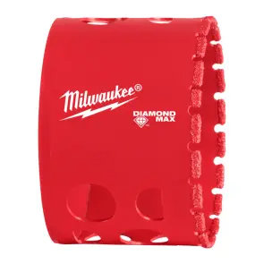 Коронка алмазная Diamond Plus/Max MILWAUKEE, диаметр 64мм (5/8''х18) (сверление с водой) №1