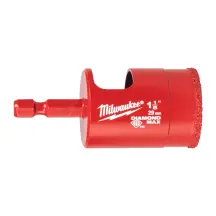 Коронка алмазная Diamond Plus/Max MILWAUKEE, диаметр 29,0мм (1/4'' Hex) (сверление с водой)