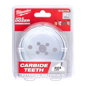Коронка Bi-Metal Carbide MILWAUKEE, діаметр 92мм №2
