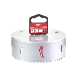Коронка Bi-Metal Contractor MILWAUKEE діаметр 114мм №1