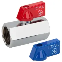 Кран шаровой "MINI" ITAL 1/2" ВВ хром