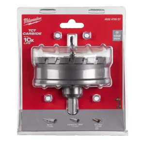 Коронка Holesaw TCT MILWAUKEE, для сталі/нержавіючої сталі, діаметр 102мм №2