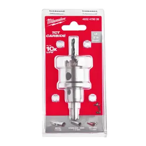 Коронка Holesaw TCT MILWAUKEE, для стали/нержавеющей стали, диаметр 25мм №2