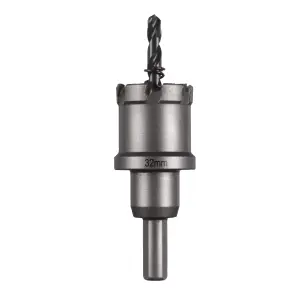 Коронка Holesaw TCT MILWAUKEE, для сталі/нержавіючої сталі, діаметр 32мм №1