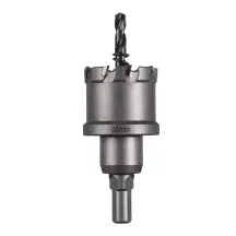 Коронка Holesaw TCT MILWAUKEE, для сталі/нержавіючої сталі, діаметр 38мм