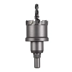 Коронка Holesaw TCT MILWAUKEE, для стали/нержавеющей стали, диаметр 38мм №1