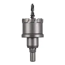 Коронка Holesaw TCT MILWAUKEE, для сталі/нержавіючої сталі, діаметр 40мм