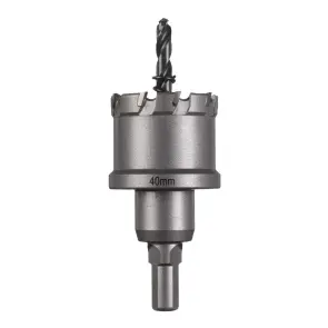 Коронка Holesaw TCT MILWAUKEE, для сталі/нержавіючої сталі, діаметр 40мм №1