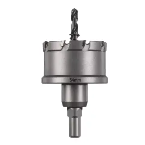 Коронка Holesaw TCT MILWAUKEE, для сталі/нержавіючої сталі, діаметр 54мм №1