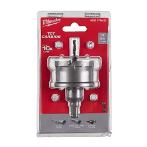 Коронка Holesaw TCT MILWAUKEE, для сталі/нержавіючої сталі, діаметр 54мм №2