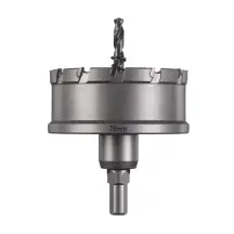 Коронка Holesaw TCT MILWAUKEE, для сталі/нержавіючої сталі, діаметр 76мм