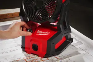 Вентилятор акумуляторний безщітковий PACKOUT MILWAUKEE, M18 AFG2-0 (каркас, картонне пакування) №4