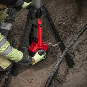 Щогла освітлення акумуляторна MILWAUKEE, M18 SAL2-502B, 2800Лм (зарядний пристрій М12-18 FC, 2 акумулятори М18 В5 5Аг, сумка) №3