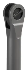 Гайковерт-трещітка акумуляторний безщітковий подовжений 1/4'' MILWAUKEE, M12 FHIR14LR-0, 47Нм (каркас, картонне пакування) №2