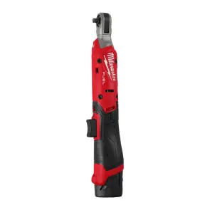 Гайковерт-трещотка компактный угловой аккумуляторный бесщеточный 1/4'' MILWAUKEE, M12 FIR14G2-252B, 61Нм (зарядное устройство С12, №2