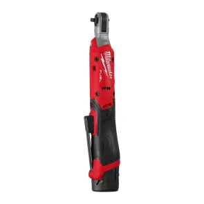 Гайковерт-трещотка компактный угловой аккумуляторный бесщеточный 1/4'' MILWAUKEE, M12 FIR14G2-252B, 61Нм (зарядное устройство С12, №4