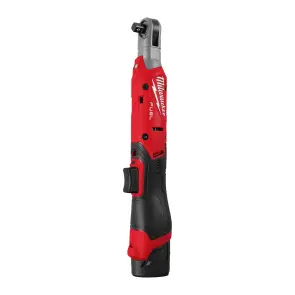 Гайковерт-трещотка угловой компактный аккумуляторный бесщеточный 3/8'' MILWAUKEE, M12 FIR38G2-252B, 95Нм (зарядное устройство С12, №3