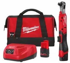 Гайковерт-трещотка угловой компактный аккумуляторный бесщеточный 1/2'' MILWAUKEE, M12 FIR12G2-252B, 108Нм