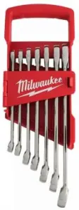 Набір дюймових ключів рожково-накидних MILWAUKEE (7шт), (3/4'',7/16'', 1/2'', 9/16'', 5/8'', 11/16'', 3/4'') №1
