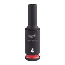Головка ударна ShW 1/4'' SKT MILWAUKEE подовжена, 4мм купити в Києві