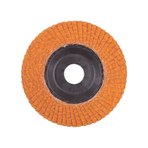 Диск пелюстковий MILWAUKEE SLC50/115G80 CERA TURBO, діаметр 115мм / зерно 80 №1