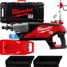 Установка алмазного свердління акумуляторна MILWAUKEE MXF DCD150-302CKIT (зарядний пристрій MXF C, 2 акумулятори MXF CP203 3Аг,