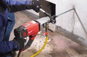 Дриль для сухого або вологого алмазного буріння MILWAUKEE DD 3-152, (1900Вт, 3 швидкісті, кейс) №8